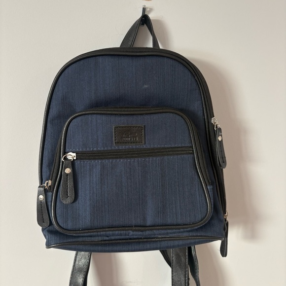 Vintage Roots Mini Blue BackPack - Picture 4 of 12